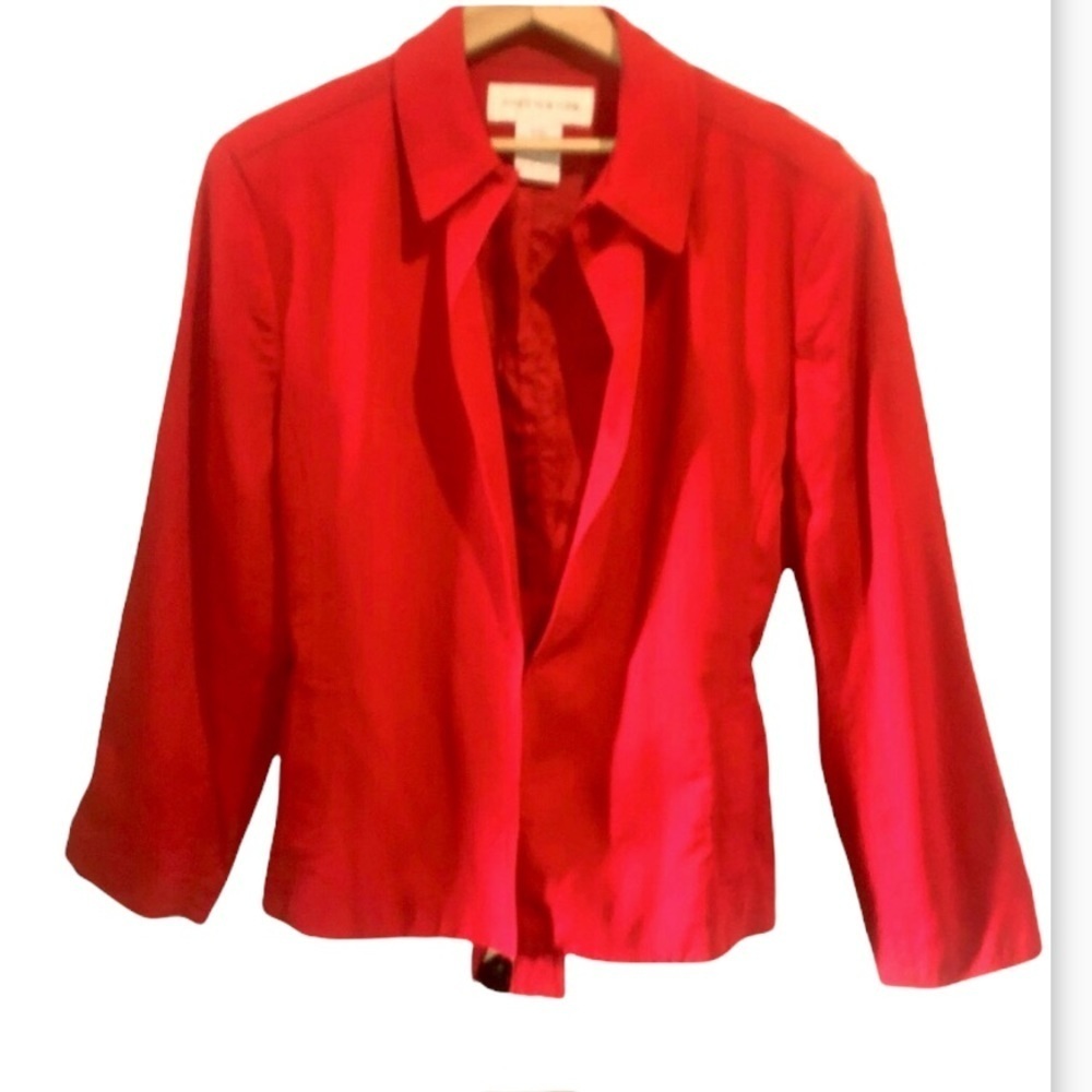 Jones New York Jacket Wool Blend Size 16